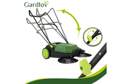 Ruční zametací stroj Nexo 2100 m2/h - 680 mm, 24 litrov