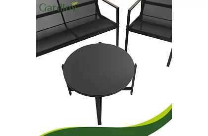 Záhradný nábytok MORENO – stôl + 2 stoličky + pohovka