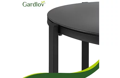 Záhradný nábytok MORENO – stôl + 2 stoličky + pohovka