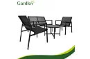 Záhradný nábytok MORENO – stôl + 2 stoličky + pohovka