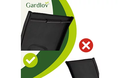 Sada záhradných stoličiek – 4 stoličky na terasu, balkón, záhradu