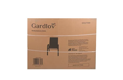 Sada záhradných stoličiek – 4 stoličky na terasu, balkón, záhradu