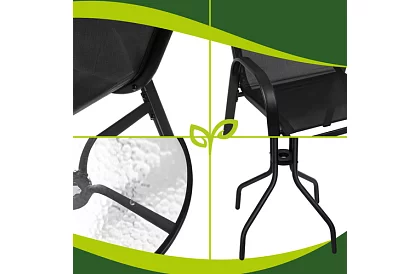 Sada záhradného nábytku – stôl + 2 stoličky