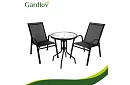 Sada záhradného nábytku – stôl + 2 stoličky
