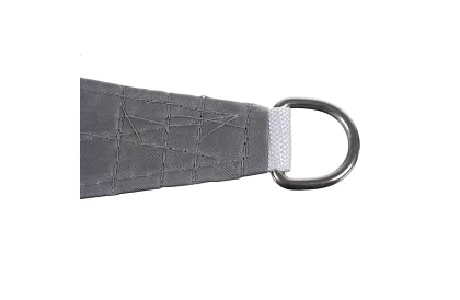 Stínící slnečná plachta trojuholník 4 × 4 × 4 m – šedá