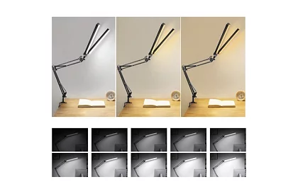 Nastaviteľná stolná lampa 24W – 168 LED