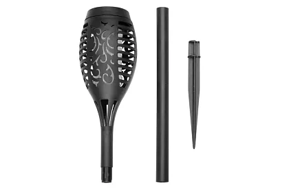 Záhradná lucerna – solárny pochod s efektom plápolajúceho ohňa