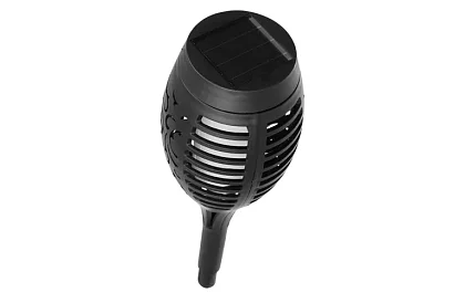 Záhradná lucerna – solárny pochod s efektom plápolajúceho ohňa