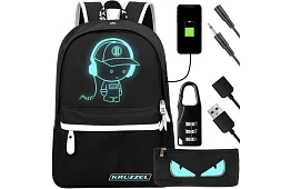 Reflexný školský batoh – 19 litrov