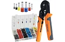 Krimpovacie kliešte na dutinky 0,25–10 mm2 + sada 1200 dutiniek