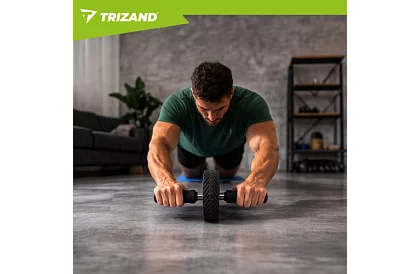 Kolečko na cvičenie brušných svalov + podložka pod kolená