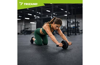 Kolečko na cvičenie brušných svalov + podložka pod kolená