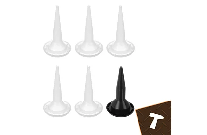 Vytláčacia pištoľ na tmel 600 ml + 5 trysiek + 5 špachtlí