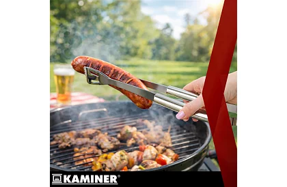 Grilovacie náradie z nehrdzavejúcej ocele - 5-dielna sada