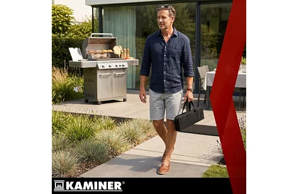 Grilovacie náradie z nehrdzavejúcej ocele - 3-dielna sada