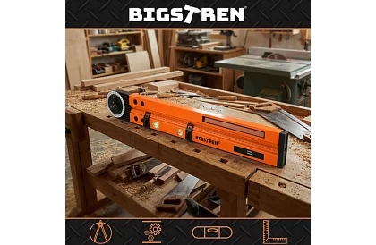 Nastaviteľný tesársky uhloomer s vodováhou