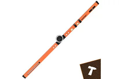 Nastaviteľný tesársky uhloomer s vodováhou