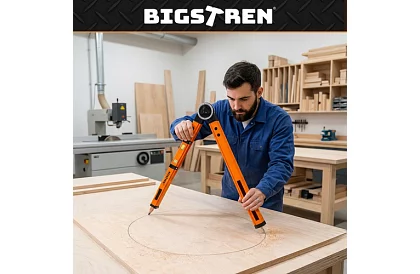 Nastaviteľný tesársky uhloomer s vodováhou