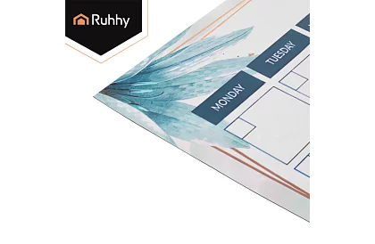 Magnetický plánovač na chladničku 30 × 40 cm