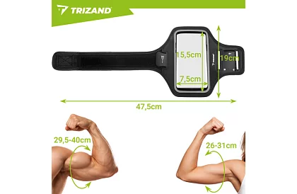 Bežecké puzdro na telefón na ruku