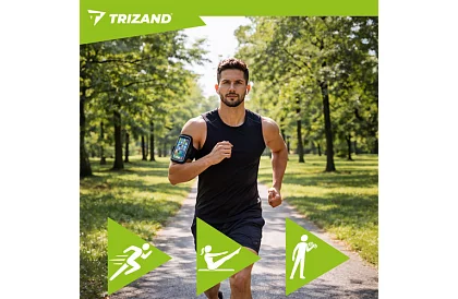 Bežecké puzdro na telefón na ruku