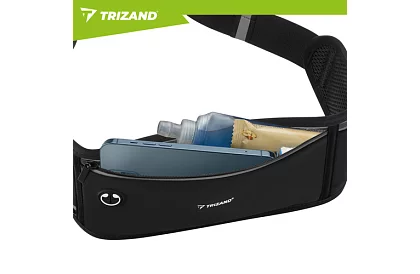 Bežecká športová ľadvinka TRIZAND – čierna