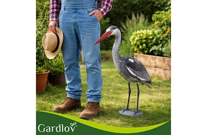 Záhradná dekorácia – volavka 66 cm