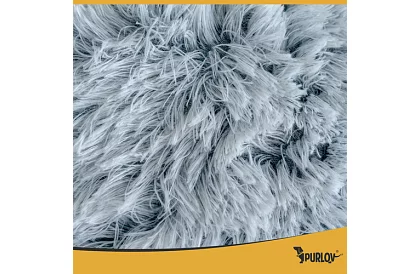 Chlpatý pelíšok so strieškou 44 × 38 cm