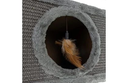 Škrabadlo a pelíšek pre mačky 38 × 32 × 32 cm