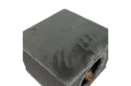 Škrabadlo a pelíšek pre mačky 38 × 32 × 32 cm