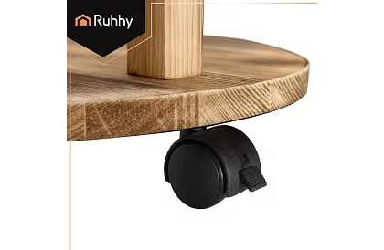 Elegantný drevený stojan na kvety 86 × 33 cm