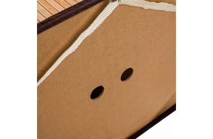 Bambusový kôš na prádlo – dvojkomorový 100 L