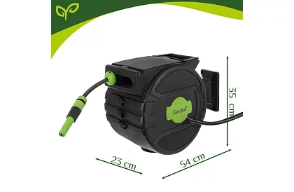 Nástenný naviják na hadicu – automatický bubon s hadicou 20 m