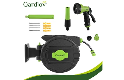 Nástenný naviják na hadicu – automatický bubon s hadicou 20 m