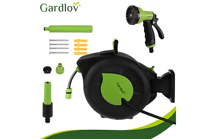 Nástenný naviják na hadicu – automatický bubon s hadicou 30 m