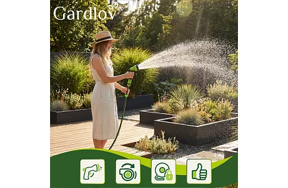 Nástenný naviják na hadicu – automatický bubon s hadicou 30 m