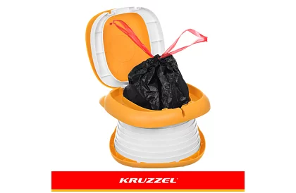 Detský cestovný skladací nočník + hygienické vrecká