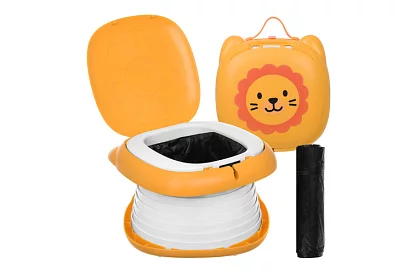 Detský cestovný skladací nočník + hygienické vrecká