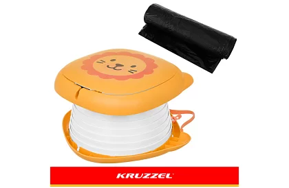 Detský cestovný skladací nočník + hygienické vrecká