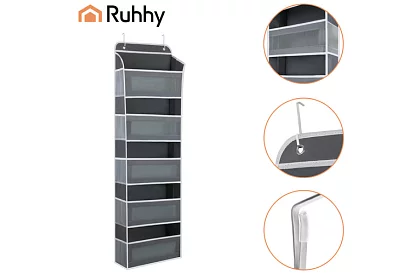 Závesný organizér na dvere – 142 × 40 × 17 cm