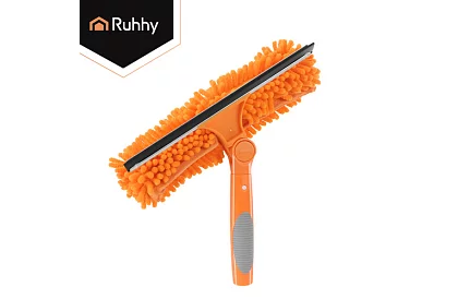 Teleskopická okenná stierka s mopom 3 v 1