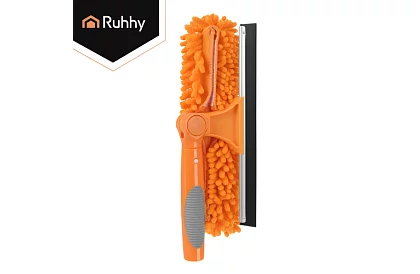 Teleskopická okenná stierka s mopom 3 v 1