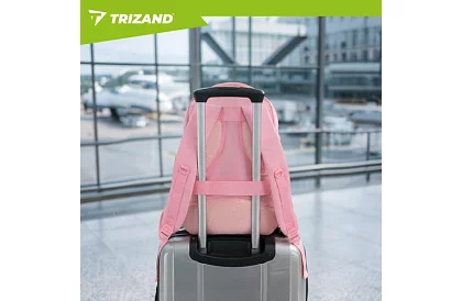 Cestovný batoh 2 v 1 – príručná batožina do lietadla 40 × 20 × 25 cm – ružový