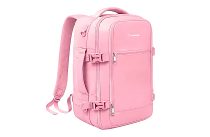 Cestovný batoh 2 v 1 – príručná batožina do lietadla 40 × 20 × 25 cm – ružový