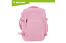 Cestovný batoh 2 v 1 – príručná batožina do lietadla 40 × 20 × 25 cm – ružový