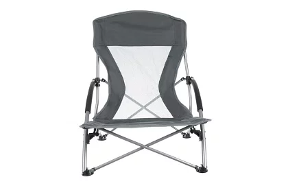 Skladacie kempingové kreslo – šedé