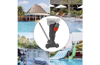 Bazénový vysávač set 2 v 1 – vysávač + sieť