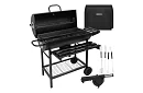 Záhradný gril na drevené uhlie 108x67x96cm + príslušenstvo