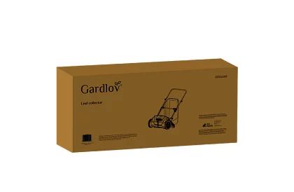 Ručný zberač lístia a trávy 100 l – nastaviteľný, otočný mechanizmus