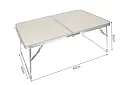 Skladací kempingový stôl – 60 × 40 × 26 cm